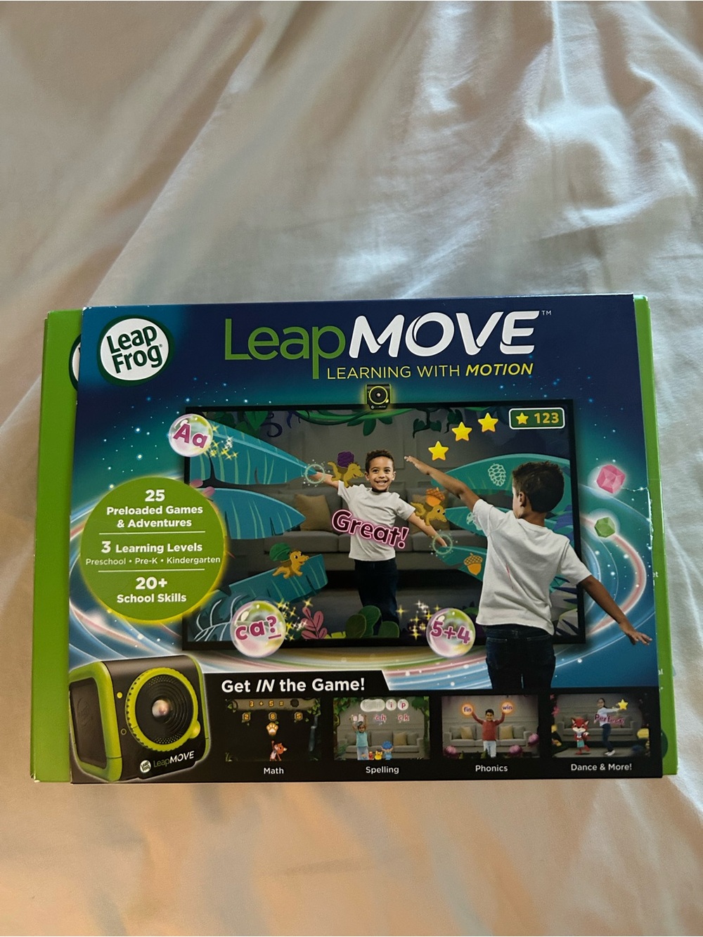 LeapFrog LeapMOVE Interactive Learning Game Console - Green